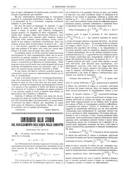 Il monitore tecnico giornale d'architettura, d'Ingegneria civile ed industriale, d'edilizia ed arti affini