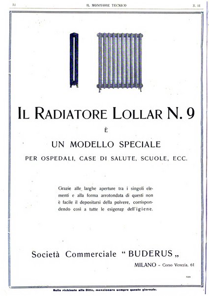 Il monitore tecnico giornale d'architettura, d'Ingegneria civile ed industriale, d'edilizia ed arti affini