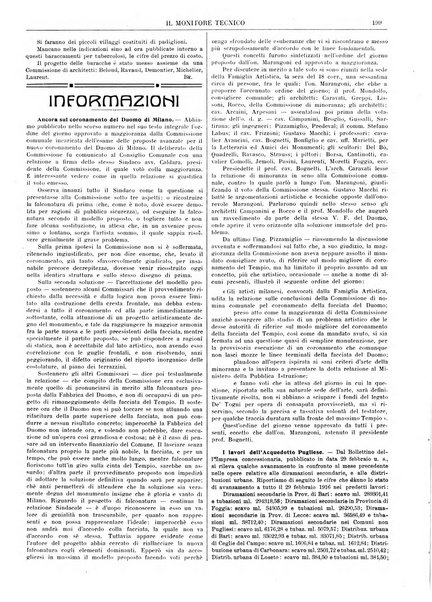 Il monitore tecnico giornale d'architettura, d'Ingegneria civile ed industriale, d'edilizia ed arti affini