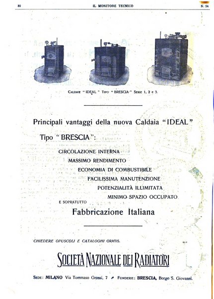 Il monitore tecnico giornale d'architettura, d'Ingegneria civile ed industriale, d'edilizia ed arti affini