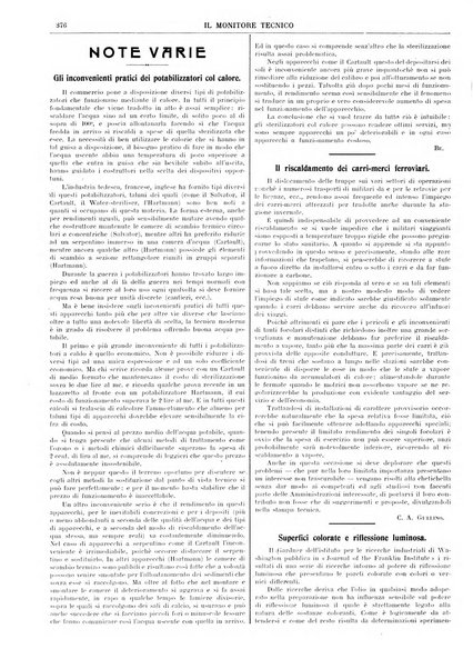 Il monitore tecnico giornale d'architettura, d'Ingegneria civile ed industriale, d'edilizia ed arti affini