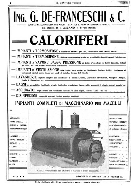 Il monitore tecnico giornale d'architettura, d'Ingegneria civile ed industriale, d'edilizia ed arti affini