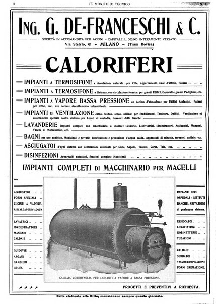 Il monitore tecnico giornale d'architettura, d'Ingegneria civile ed industriale, d'edilizia ed arti affini