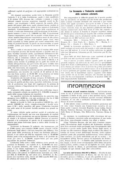 Il monitore tecnico giornale d'architettura, d'Ingegneria civile ed industriale, d'edilizia ed arti affini