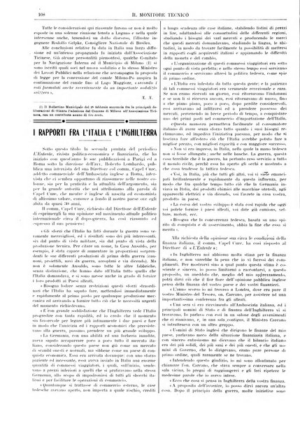 Il monitore tecnico giornale d'architettura, d'Ingegneria civile ed industriale, d'edilizia ed arti affini