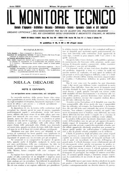 Il monitore tecnico giornale d'architettura, d'Ingegneria civile ed industriale, d'edilizia ed arti affini