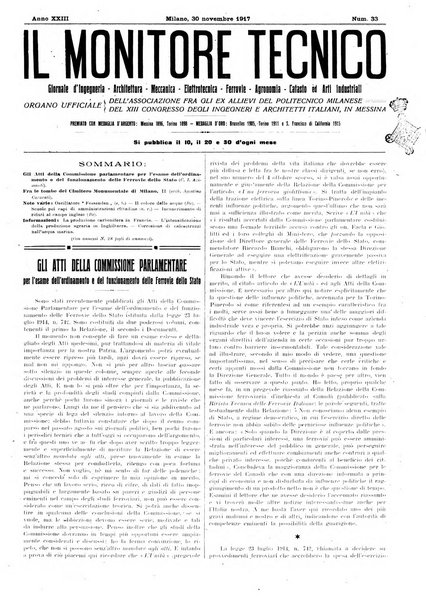 Il monitore tecnico giornale d'architettura, d'Ingegneria civile ed industriale, d'edilizia ed arti affini