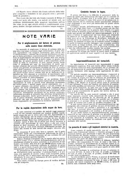 Il monitore tecnico giornale d'architettura, d'Ingegneria civile ed industriale, d'edilizia ed arti affini