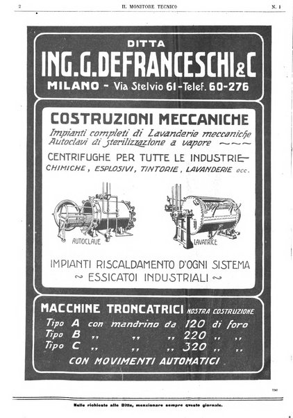 Il monitore tecnico giornale d'architettura, d'Ingegneria civile ed industriale, d'edilizia ed arti affini