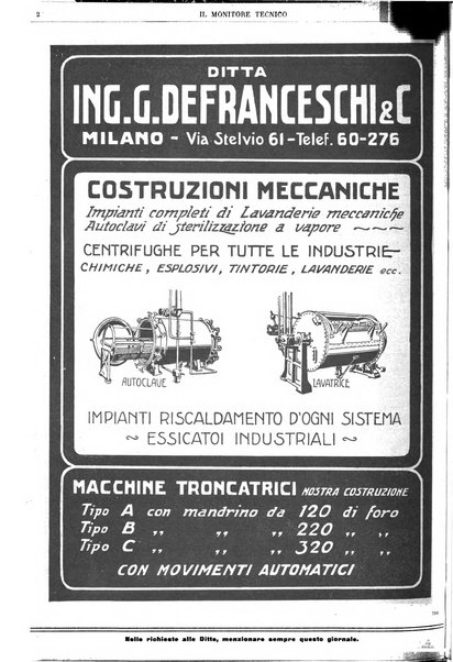 Il monitore tecnico giornale d'architettura, d'Ingegneria civile ed industriale, d'edilizia ed arti affini