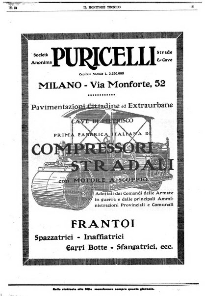 Il monitore tecnico giornale d'architettura, d'Ingegneria civile ed industriale, d'edilizia ed arti affini