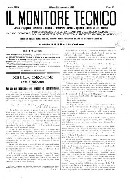 Il monitore tecnico giornale d'architettura, d'Ingegneria civile ed industriale, d'edilizia ed arti affini