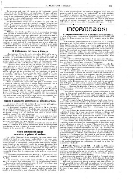 Il monitore tecnico giornale d'architettura, d'Ingegneria civile ed industriale, d'edilizia ed arti affini