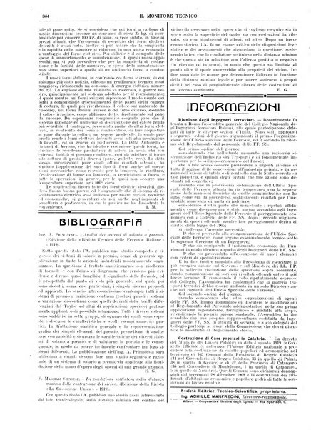 Il monitore tecnico giornale d'architettura, d'Ingegneria civile ed industriale, d'edilizia ed arti affini