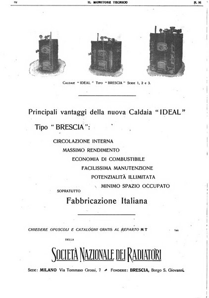 Il monitore tecnico giornale d'architettura, d'Ingegneria civile ed industriale, d'edilizia ed arti affini