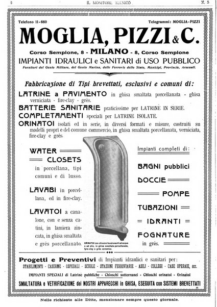 Il monitore tecnico giornale d'architettura, d'Ingegneria civile ed industriale, d'edilizia ed arti affini