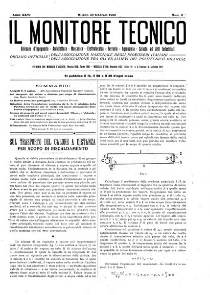 Il monitore tecnico giornale d'architettura, d'Ingegneria civile ed industriale, d'edilizia ed arti affini