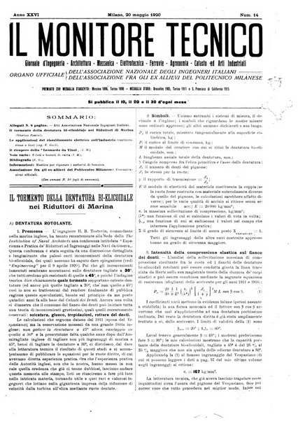 Il monitore tecnico giornale d'architettura, d'Ingegneria civile ed industriale, d'edilizia ed arti affini