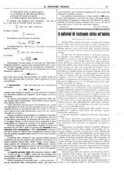 Il monitore tecnico giornale d'architettura, d'Ingegneria civile ed industriale, d'edilizia ed arti affini