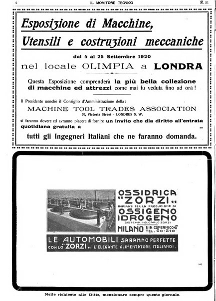 Il monitore tecnico giornale d'architettura, d'Ingegneria civile ed industriale, d'edilizia ed arti affini