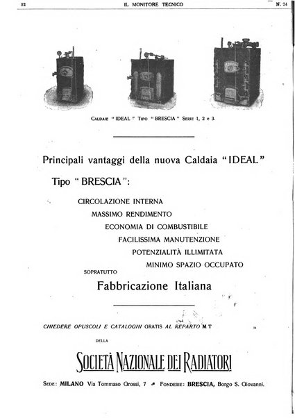 Il monitore tecnico giornale d'architettura, d'Ingegneria civile ed industriale, d'edilizia ed arti affini