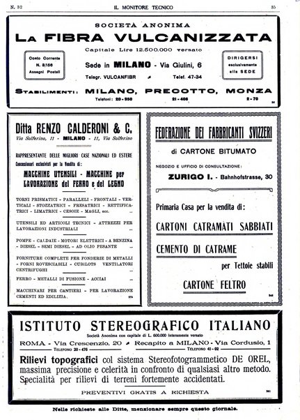 Il monitore tecnico giornale d'architettura, d'Ingegneria civile ed industriale, d'edilizia ed arti affini