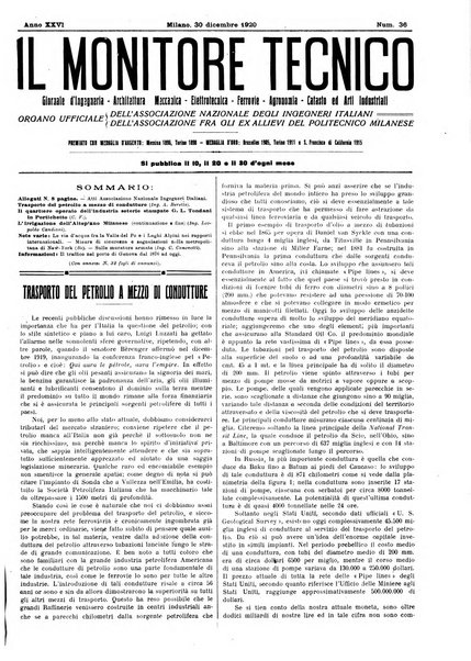 Il monitore tecnico giornale d'architettura, d'Ingegneria civile ed industriale, d'edilizia ed arti affini