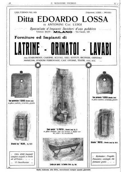 Il monitore tecnico giornale d'architettura, d'Ingegneria civile ed industriale, d'edilizia ed arti affini