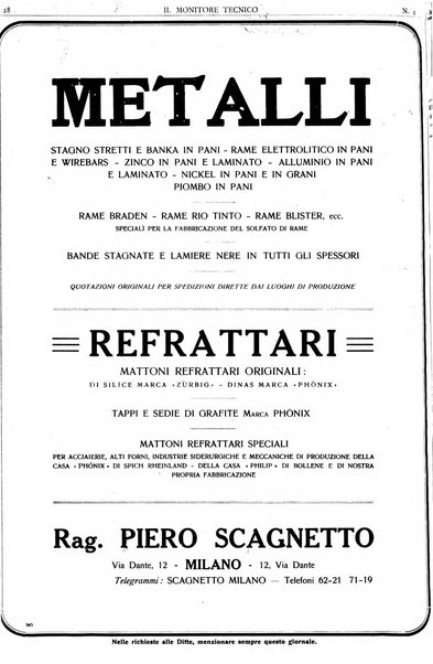 Il monitore tecnico giornale d'architettura, d'Ingegneria civile ed industriale, d'edilizia ed arti affini