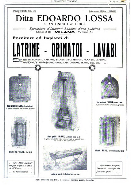 Il monitore tecnico giornale d'architettura, d'Ingegneria civile ed industriale, d'edilizia ed arti affini