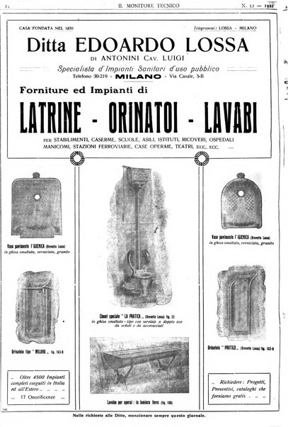 Il monitore tecnico giornale d'architettura, d'Ingegneria civile ed industriale, d'edilizia ed arti affini