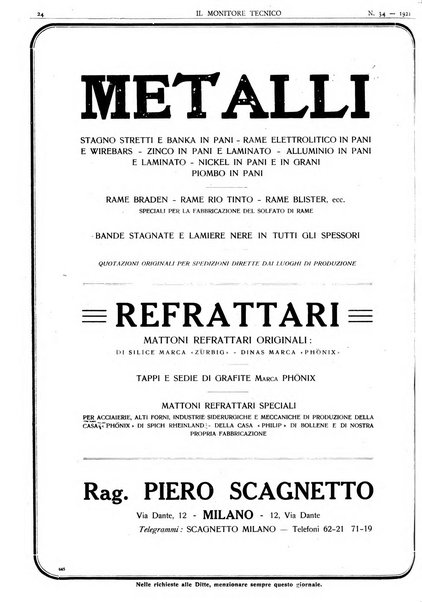 Il monitore tecnico giornale d'architettura, d'Ingegneria civile ed industriale, d'edilizia ed arti affini