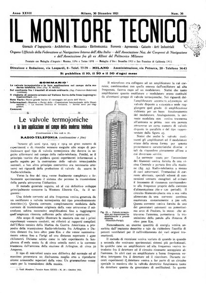 Il monitore tecnico giornale d'architettura, d'Ingegneria civile ed industriale, d'edilizia ed arti affini