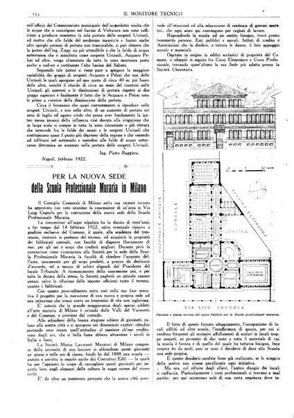 Il monitore tecnico giornale d'architettura, d'Ingegneria civile ed industriale, d'edilizia ed arti affini