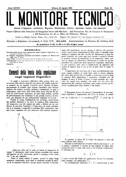 Il monitore tecnico giornale d'architettura, d'Ingegneria civile ed industriale, d'edilizia ed arti affini