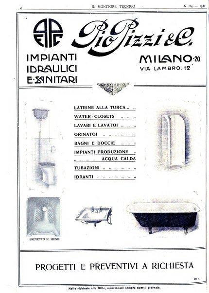 Il monitore tecnico giornale d'architettura, d'Ingegneria civile ed industriale, d'edilizia ed arti affini