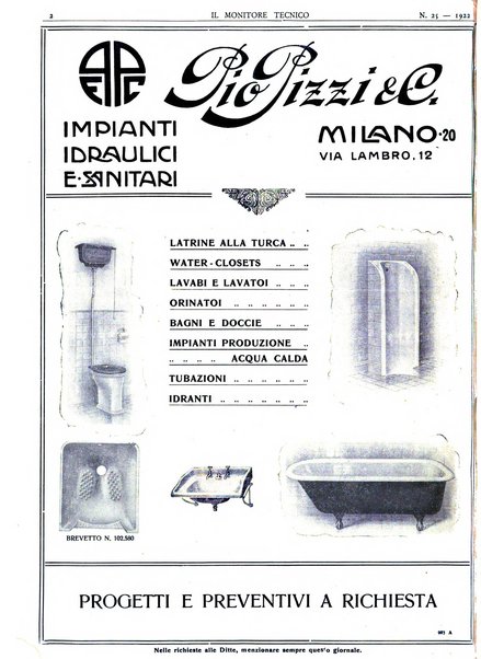 Il monitore tecnico giornale d'architettura, d'Ingegneria civile ed industriale, d'edilizia ed arti affini