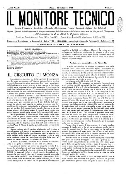 Il monitore tecnico giornale d'architettura, d'Ingegneria civile ed industriale, d'edilizia ed arti affini