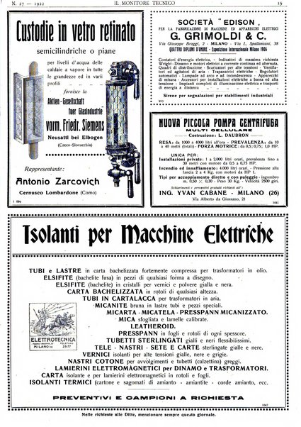 Il monitore tecnico giornale d'architettura, d'Ingegneria civile ed industriale, d'edilizia ed arti affini