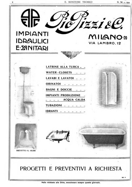 Il monitore tecnico giornale d'architettura, d'Ingegneria civile ed industriale, d'edilizia ed arti affini