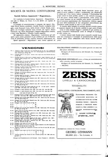 Il monitore tecnico giornale d'architettura, d'Ingegneria civile ed industriale, d'edilizia ed arti affini