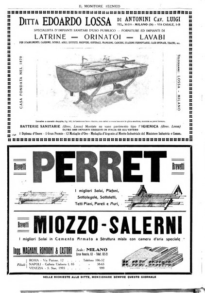 Il monitore tecnico giornale d'architettura, d'Ingegneria civile ed industriale, d'edilizia ed arti affini