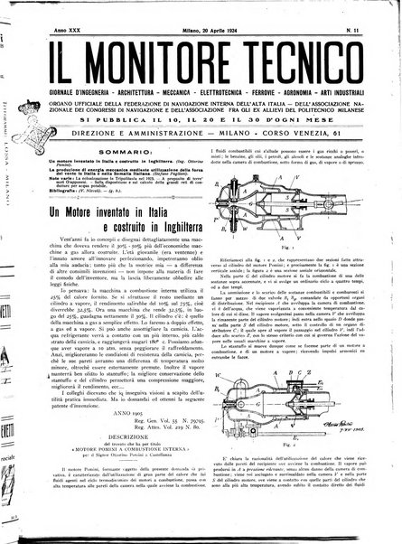 Il monitore tecnico giornale d'architettura, d'Ingegneria civile ed industriale, d'edilizia ed arti affini