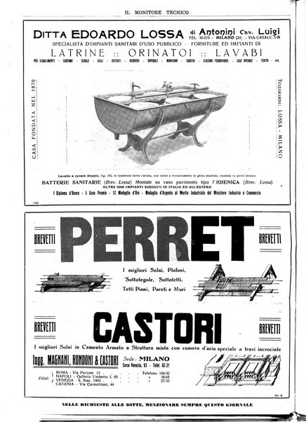 Il monitore tecnico giornale d'architettura, d'Ingegneria civile ed industriale, d'edilizia ed arti affini