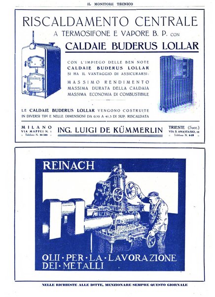 Il monitore tecnico giornale d'architettura, d'Ingegneria civile ed industriale, d'edilizia ed arti affini