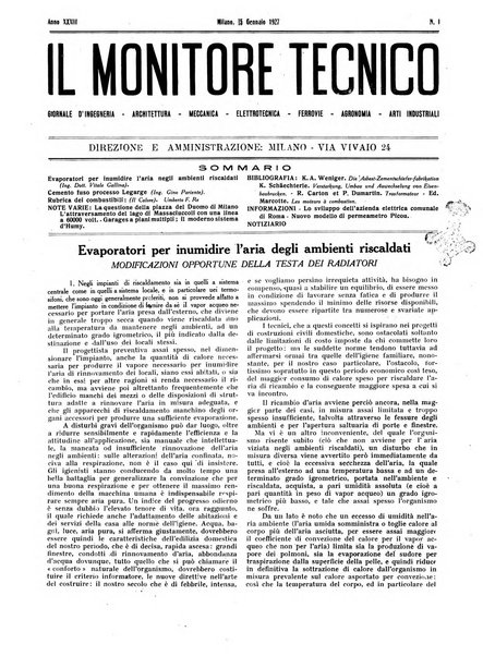 Il monitore tecnico giornale d'architettura, d'Ingegneria civile ed industriale, d'edilizia ed arti affini