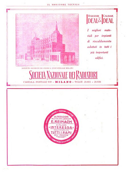 Il monitore tecnico giornale d'architettura, d'Ingegneria civile ed industriale, d'edilizia ed arti affini