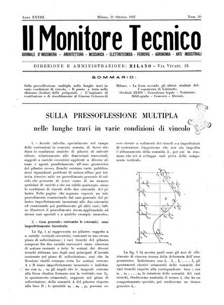 Il monitore tecnico giornale d'architettura, d'Ingegneria civile ed industriale, d'edilizia ed arti affini