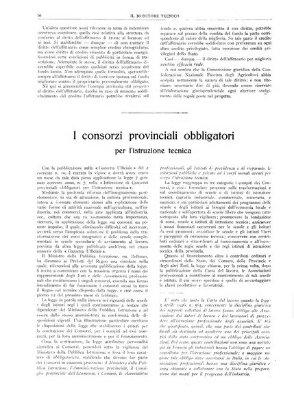 Il monitore tecnico giornale d'architettura, d'Ingegneria civile ed industriale, d'edilizia ed arti affini