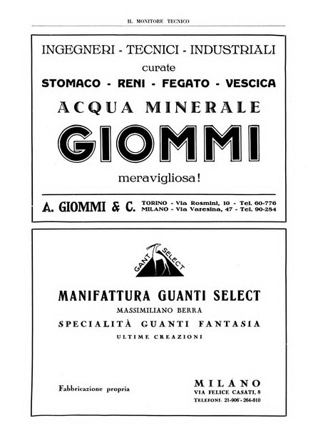 Il monitore tecnico giornale d'architettura, d'Ingegneria civile ed industriale, d'edilizia ed arti affini